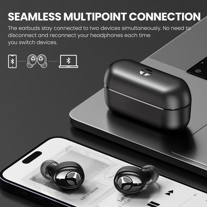 Tranya T6®Qualcomm QCC3040 SoC aptX™ Multi-device Connectivity APP Support